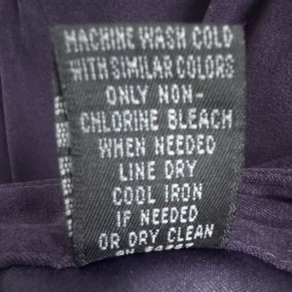 Vintage Express Faux Suede Midi Skirt Size 11/12 Center Front Slit Boho Western - Picture 8 of 8